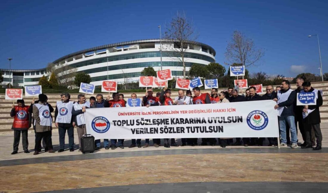 Eğitim-Bir Sen Manisa 2 Nolu Şube Başkanı Bilal Elbir, üniversite
