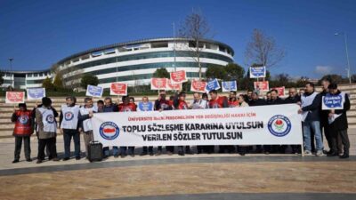 Eğitim-Bir Sen Manisa 2 Nolu Şube Başkanı Bilal Elbir, üniversite