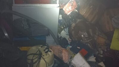 Van'ın İpekyolu ilçesindeki Selimbey Mahallesi'nde Şirin Arslan'a ait bir evde