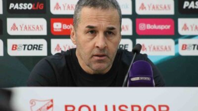 Boluspor Teknik Direktörü Yalçın Koşukavak, Amed Sportif Faaliyetler maçını kaybedemediklerini