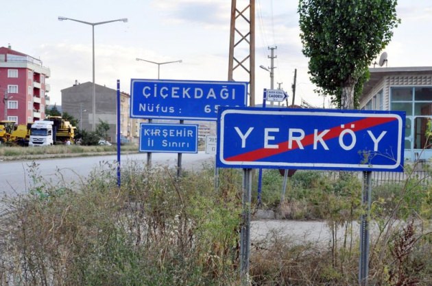 Yerköy'ün yıllara göre nüfus