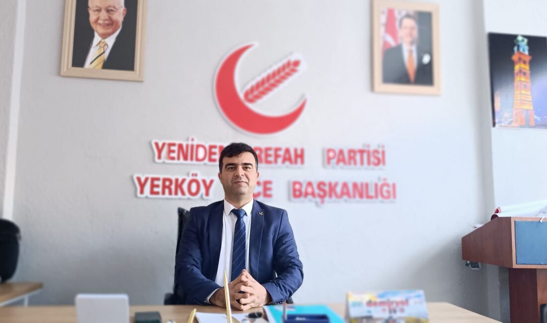 Yeniden Refah Partisi Yerköy İlçe Kongresi Gerçekleştirildi
