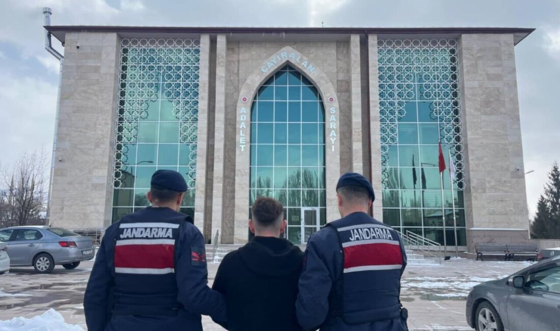 Uyuşturucu suçundan ceza alan A.S. isimli şahıs, Yozgat'ta Jandarma tarafından