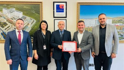 Yozgat Şehir Hastanesi'nde Güvenlik Hizmetlerine Teşekkür Belgesi
