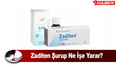 ZADİTEN Şurup Nedir; Alerjik reaksiyonlar günlük yaşam kalitemizi önemli ölçüde