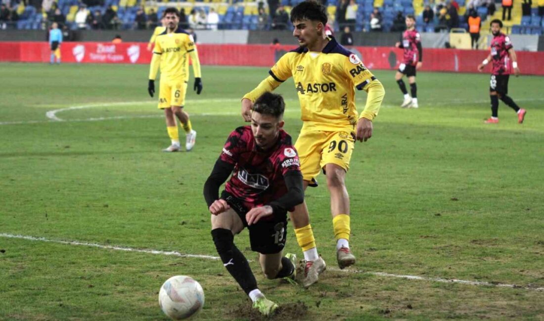 Ziraat Türkiye Kupası A Grubu'ndaki son maçta MKE Ankaragücü ile