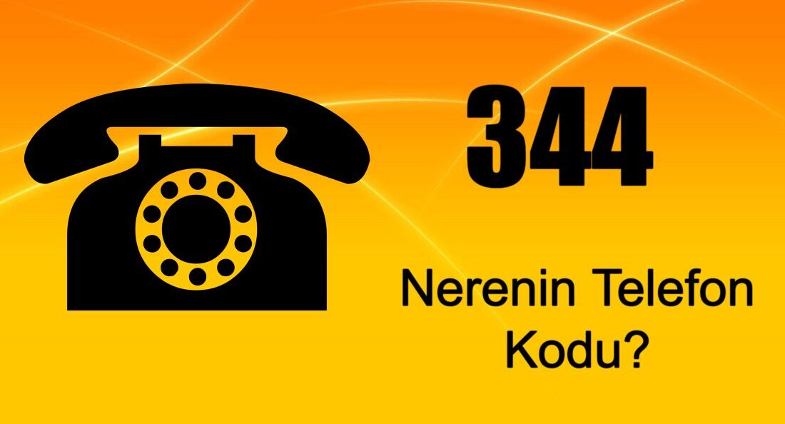 Telefon rehberinizde ya da arama geçmişinizde 0344 ile başlayan bir
