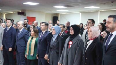 Aile ve Sosyal Hizmetler Bakanı Mahinur Özdemir Göktaş'ın katıldığı törenle