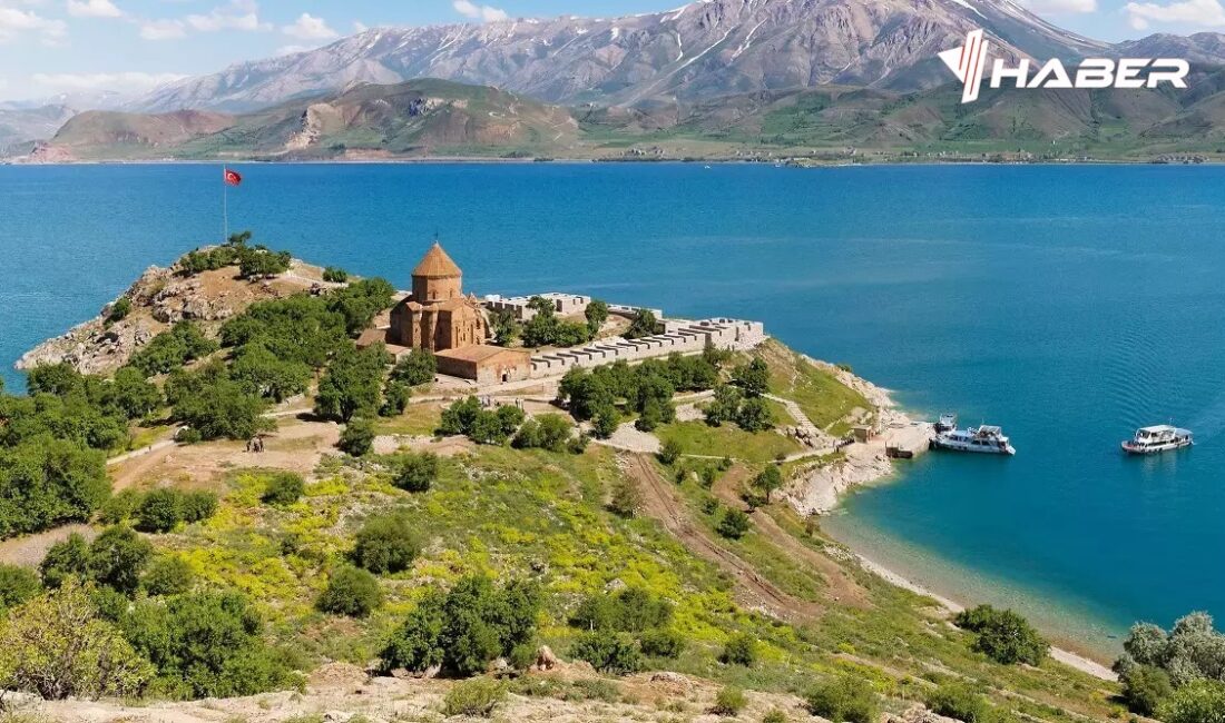 Akdamar Adası, Türkiye'nin doğusunda,