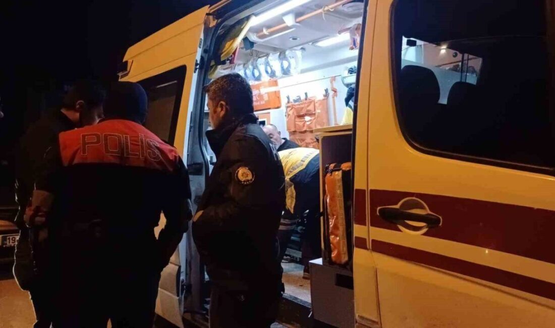 Çorum'da Mehmet Akif Ersoy 1. Sokak’ta akraba oldukları öğrenilen Müslüm
