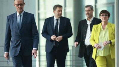 Almanya'da CDU/CSU ile SPD arasında yapılan ön görüşmelerde genel prensiplerde
