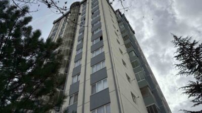 Ankara'nın Etimesgut ilçesindeki bir binanın 14. katından düşerek hayatını kaybeden