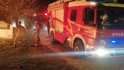 Polatlı'da iftar saatinde çıkan yangın kısa sürede söndürüldü. Üçpınar Mahallesi'nde