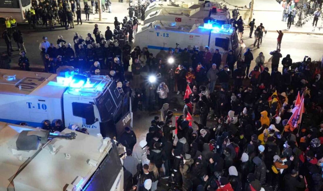 İstanbul Büyükşehir Belediye Başkanı Ekrem İmamoğlu'nun tutuklanmasıyla başlayan protestolar, Ankara'da