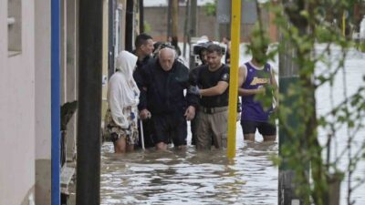 Arjantin'in Buenos Aires eyaletinde şiddetli yağışların yol açtığı sel felaketi,