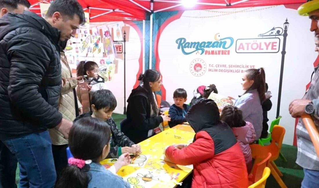 Depremzedeler ve çocuklar için düzenlenen Ramazan Panayırı, Adıyaman, Hatay İskenderun,