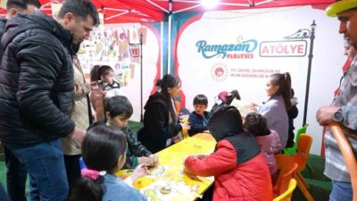 Depremzedeler ve çocuklar için düzenlenen Ramazan Panayırı, Adıyaman, Hatay İskenderun,