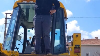 Alaca Belediyesi'nde kepçe operatörü olarak çalışan Çetin Gül, beyin kanaması