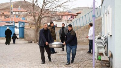 Yozgat'taki Topaç köyünde Ramazan ayında uzun yıllardır devam eden toplu