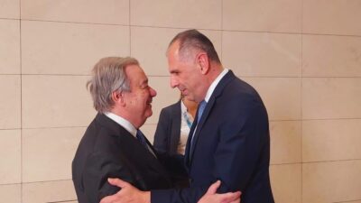 BM Genel Sekreteri Antonio Guterres'in ev sahipliğinde Cenevre'de gerçekleşen genişletilmiş