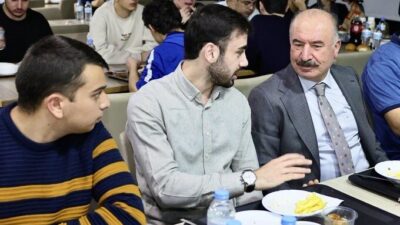 Çorum Valisi Ali Çalgan, Kerebi Gazi KYK Erkek Öğrenci Yurdu'nda