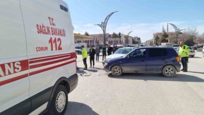 Çorum'un Alaca ilçesinde 2 aracın çarpıştığı kazada Zeynep K. ve