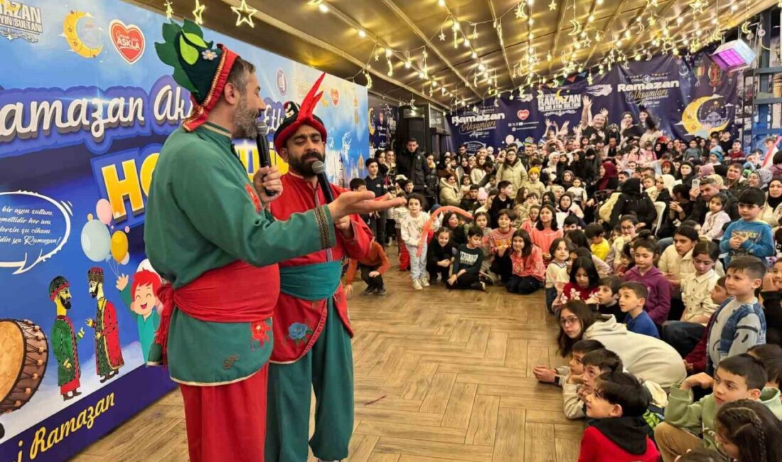 Çorum'da Ramazan ayı coşkusu eski geleneklerle yaşatılıyor. Çocuklar için düzenlenen