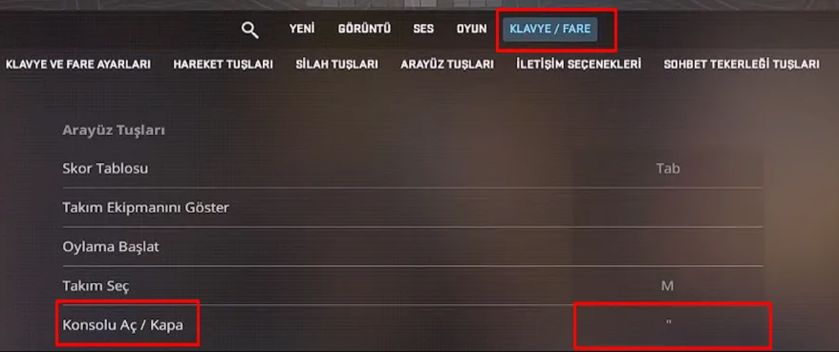 cs2 konsol açılmıyor