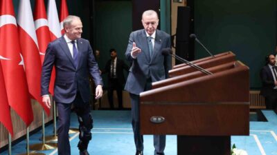 Cumhurbaşkanı Erdoğan, Polonya Başbakanı Tusk ile görüşmesinde Türkiye'nin Avrupa Birliği