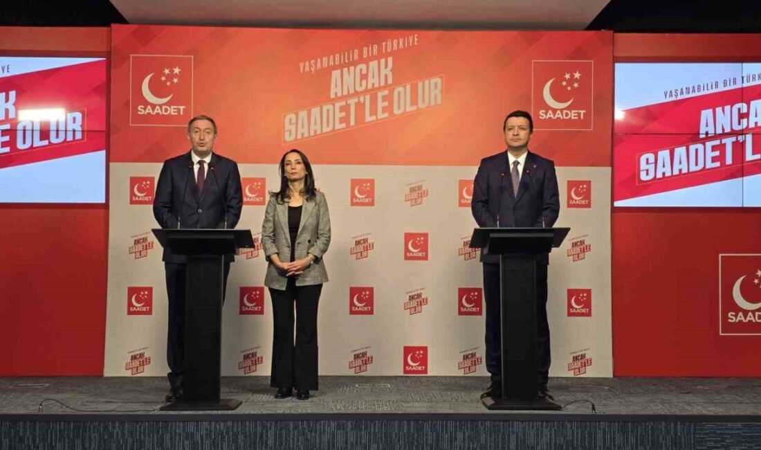 DEM Parti heyeti, Saadet Partisi lideri Mahmut Arıkan'ı ziyaret etti.