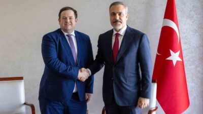 Dışişleri Bakanı Hakan Fidan, Cenevre'de İngiltere Dışişleri Bakanlığı'nda Devlet Bakanı