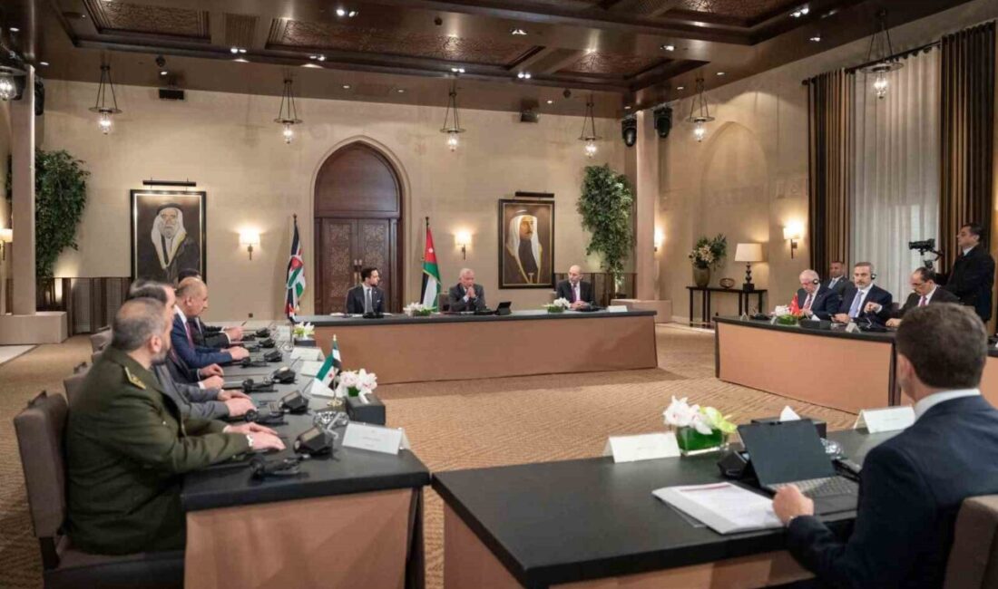 Ürdün Kralı II. Abdullah, Dışişleri Bakanı Hakan Fidan, Milli Savunma