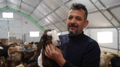 İzmir'den Kırıkkale'nin kırsalına yerleşen Dursun Kurnaz, hayvancılığa başlayarak devlet destekli