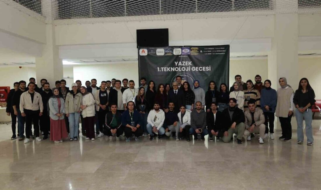 Gaziantep'te düzenlenen YAZEK 1. Teknoloji Gecesi'nde, GİBTÜ Mühendislik Fakültesi'nde Yapay