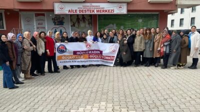 Kırıkkale Valisi Mehmet Makas'ın eşi Elif Makas, Yahşihan Aile Destek