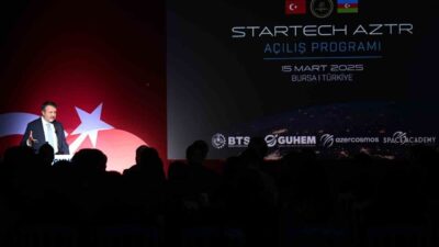 Alper Gezeravcı, GUHEM ve Azercosmos Uzay Akademisi iş birliğiyle düzenlenen