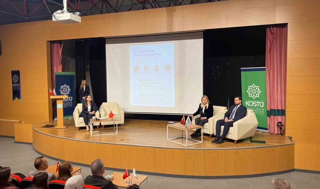 KOSTÜ'de düzenlenen sempozyumda kadınların dijital dönüşümde öncü olması vurgulandı. Üniversitede