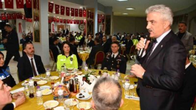 Kırıkkale Valisi Mehmet Makas, Emniyet Teşkilatı'nın iftar programında, güvenliğin sağlanmasında