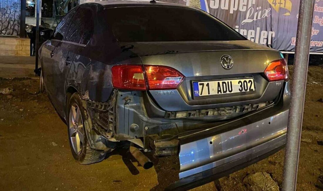 Kırıkkale’de iki otomobil çarpıştı: 1 yaralı Kırıkkale'de meydana gelen trafik