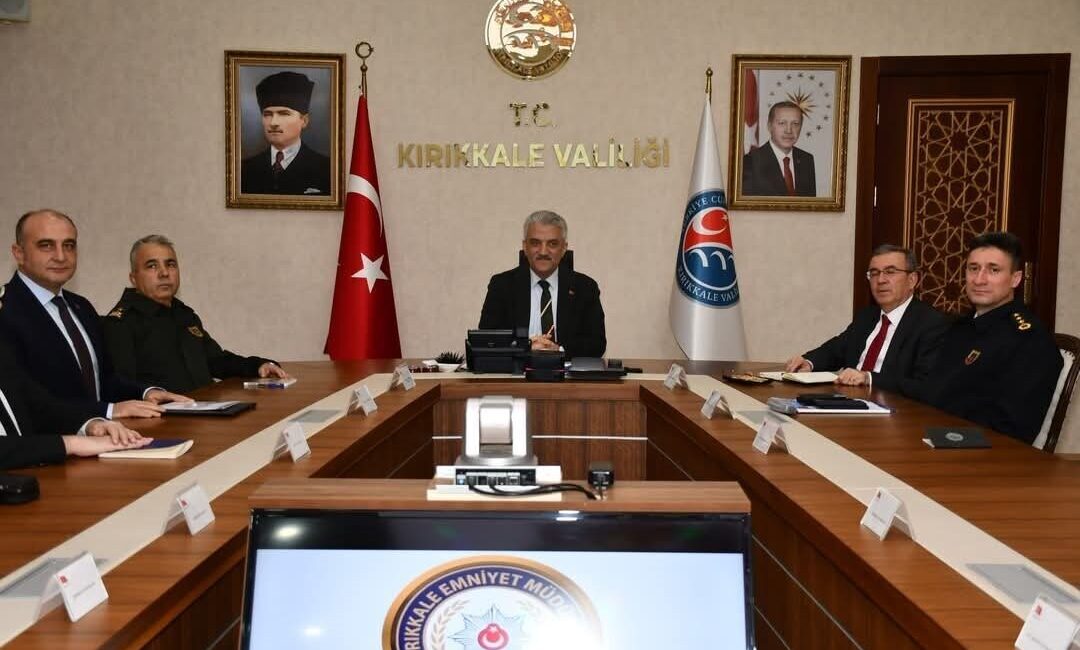 Kırıkkale’de İl Güvenlik ve Asayiş Koordinasyon toplantısı düzenlendi Kırıkkale'de gerçekleştirilen İl Güvenlik