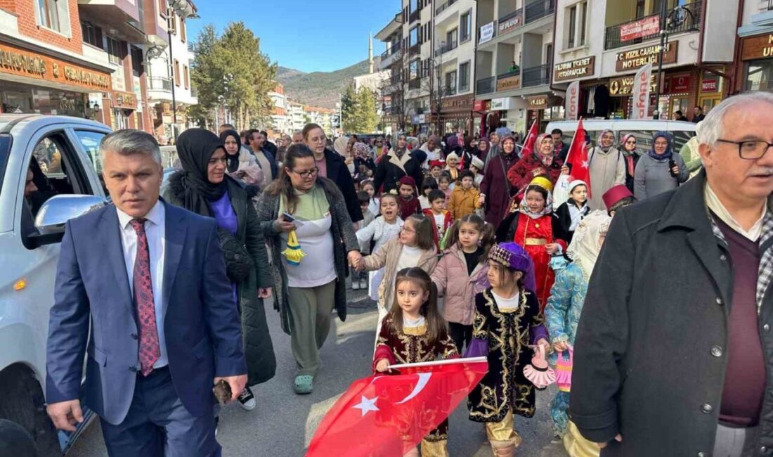 Kızılcahamam'da düzenlenen "Hoş Geldin Ramazan" temalı etkinlikte 4-6 yaş arası