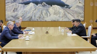 Kuzey Kore lideri Kim Jong-Un, Rusya Güvenlik Konseyi Sekreteri Sergey