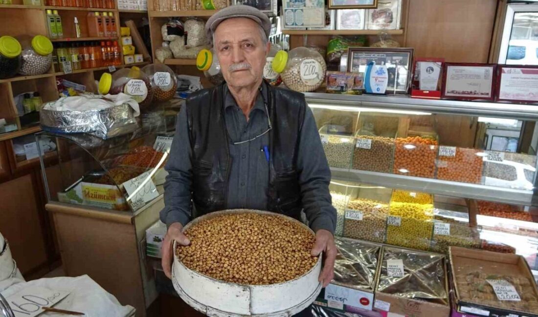 Çorum'un leblebi ustası Yaşar