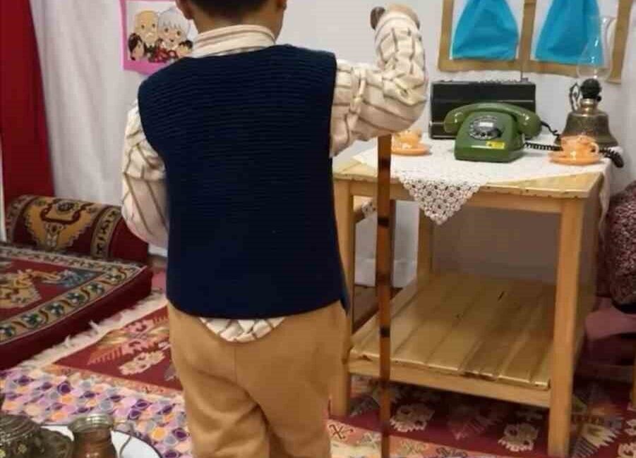 Sincan Belediyesi, Evliya Çelebi Anne Çocuk Oyun Evi'nde miniklerin Yaşlılar