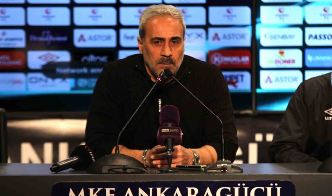 MKE Ankaragücü Teknik Direktörü Mustafa Dalcı, Iğdır FK mağlubiyetini bireysel