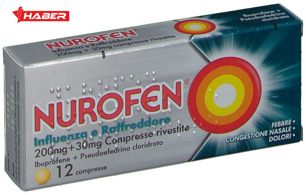 Nurofen, dünyada milyonlarca insanın kullandığı, ağrı kesici ve ateş düşürücü