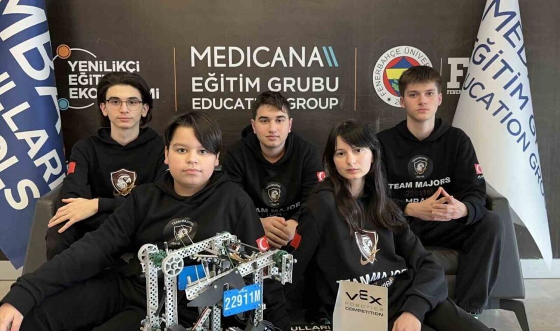 MBA Okulları Halkalı Atakent Kampüsü Robotik Takımı 'Team Majors', VEX