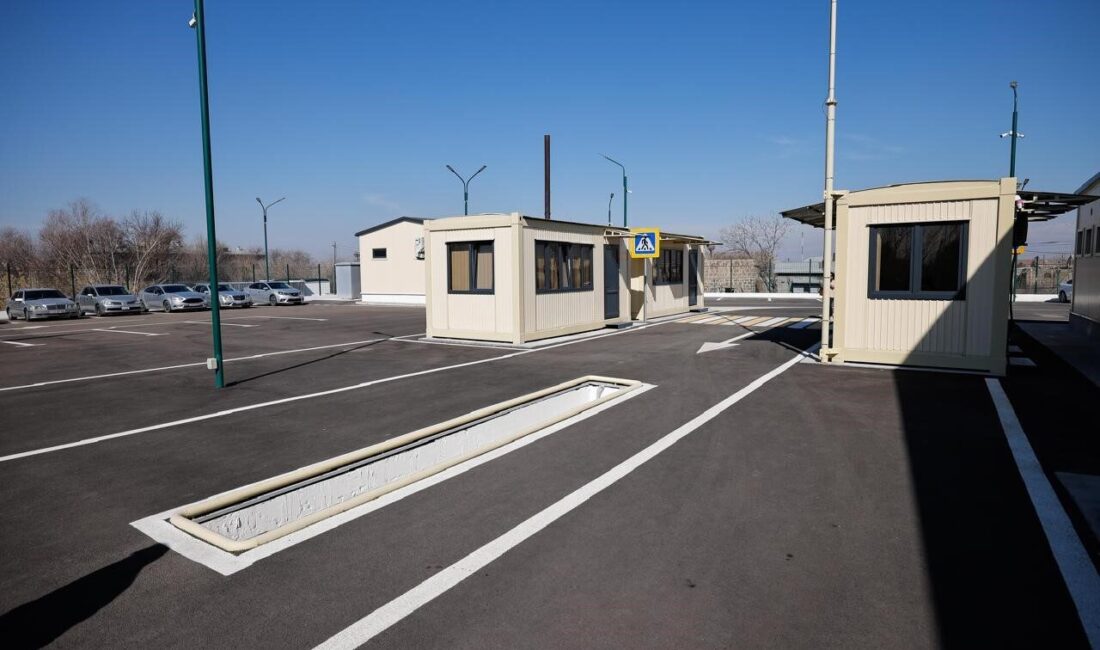 Rusya'nın kontrolü tamamen Ermenistan'a devrettiği Margara Sınır Kapısı, Türk gazeteciler