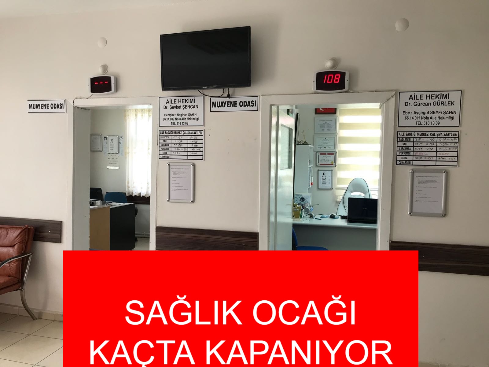sağlık ocağı kaçta kapanıyor
