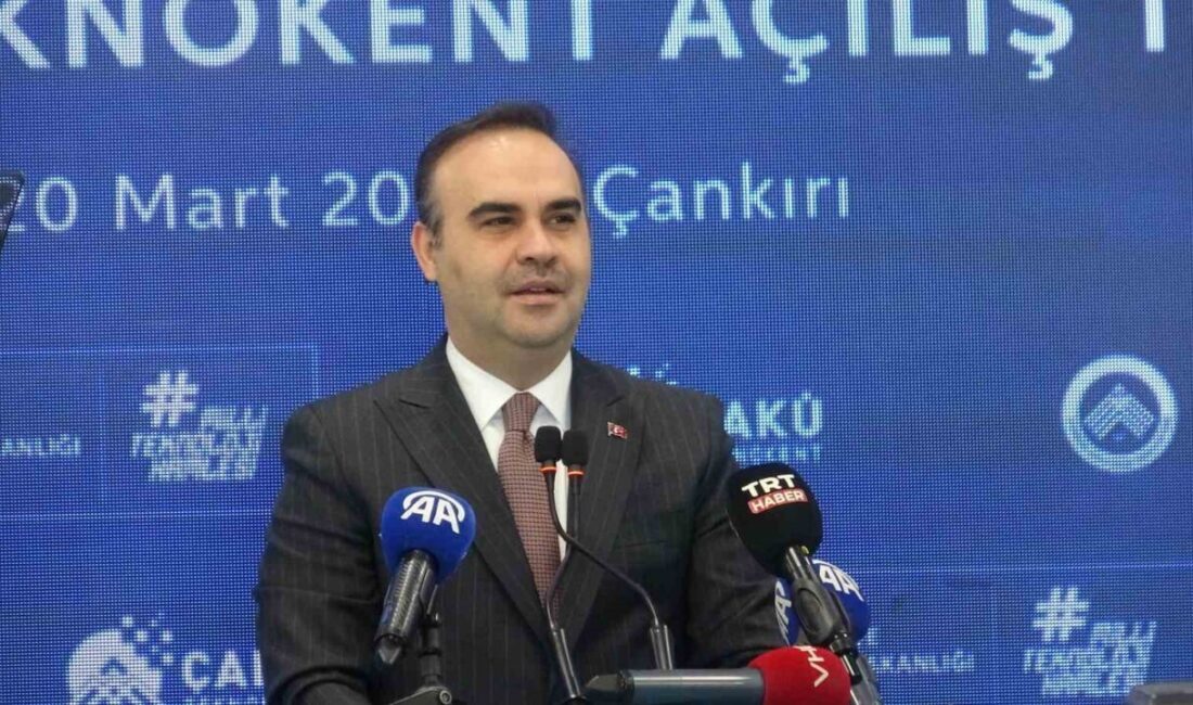 Sanayi ve Teknoloji Bakanı Mehmet Fatih Kacır, Çankırı Karatekin Üniversitesi